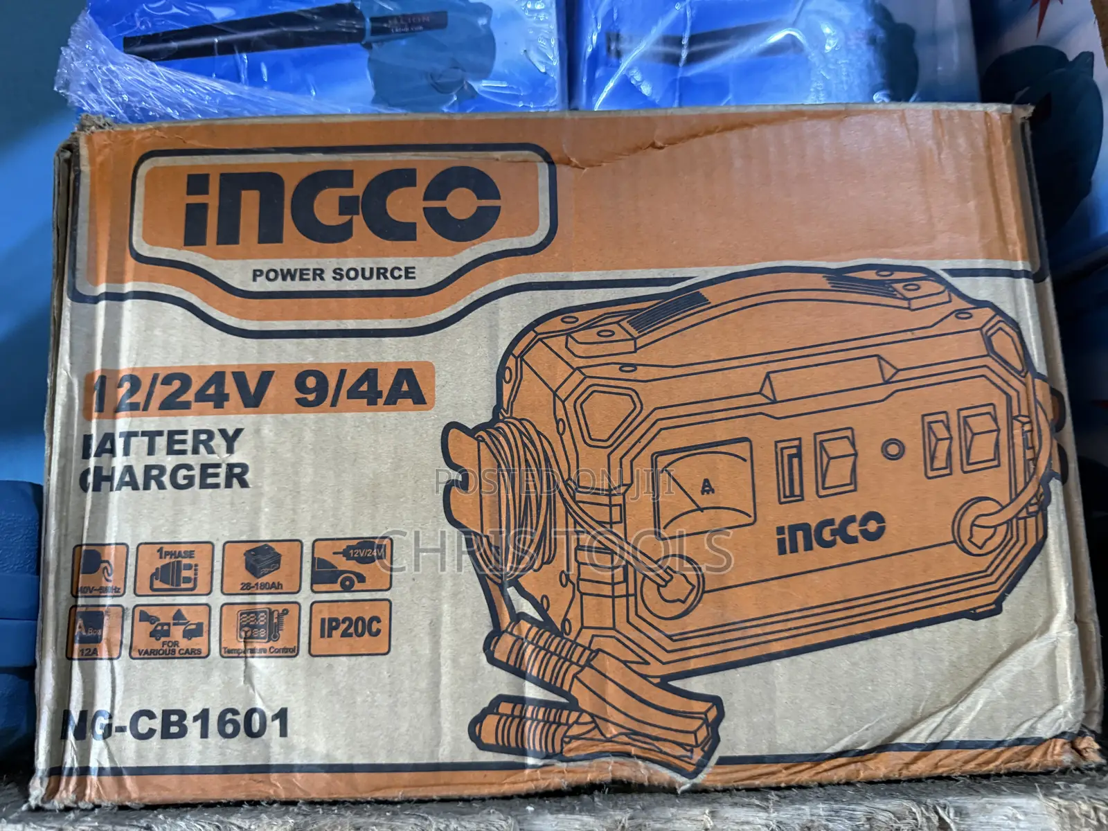 Ingco 12/24v Battery Charger