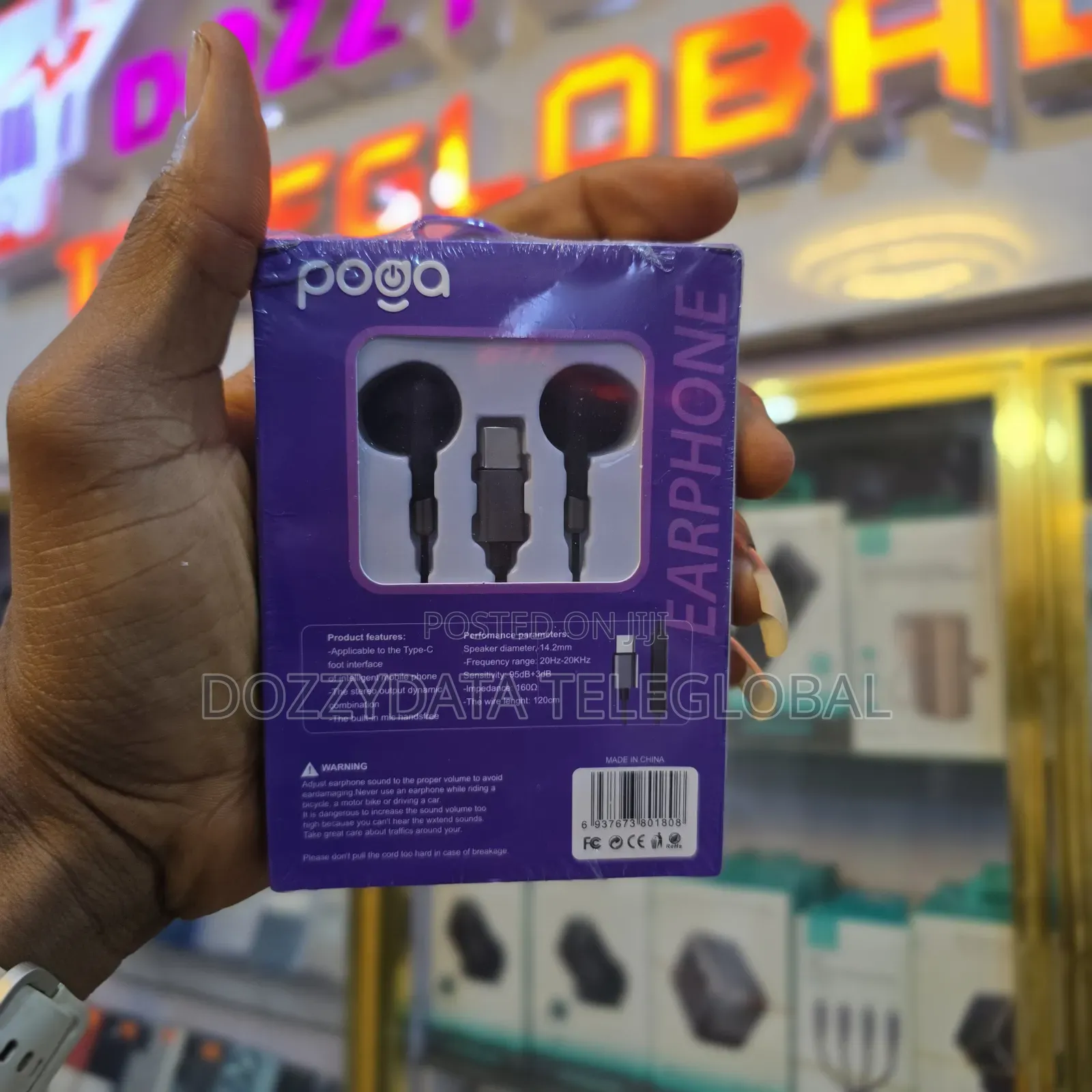 Poga Type C Earpiece PO-E8
