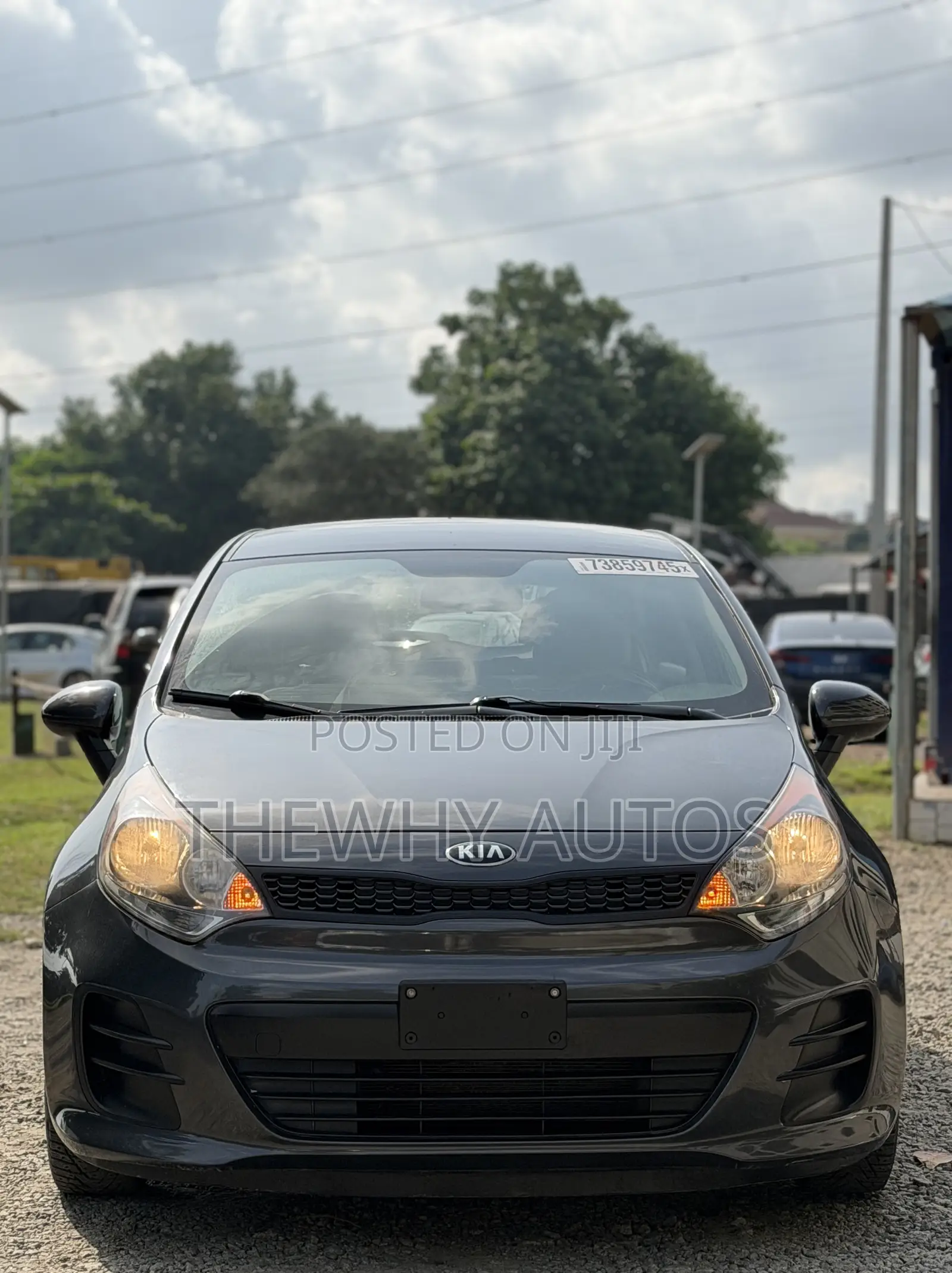 Kia Rio LX 4dr Hatchback (1.6L 4cyl 6A) 2016 Gray