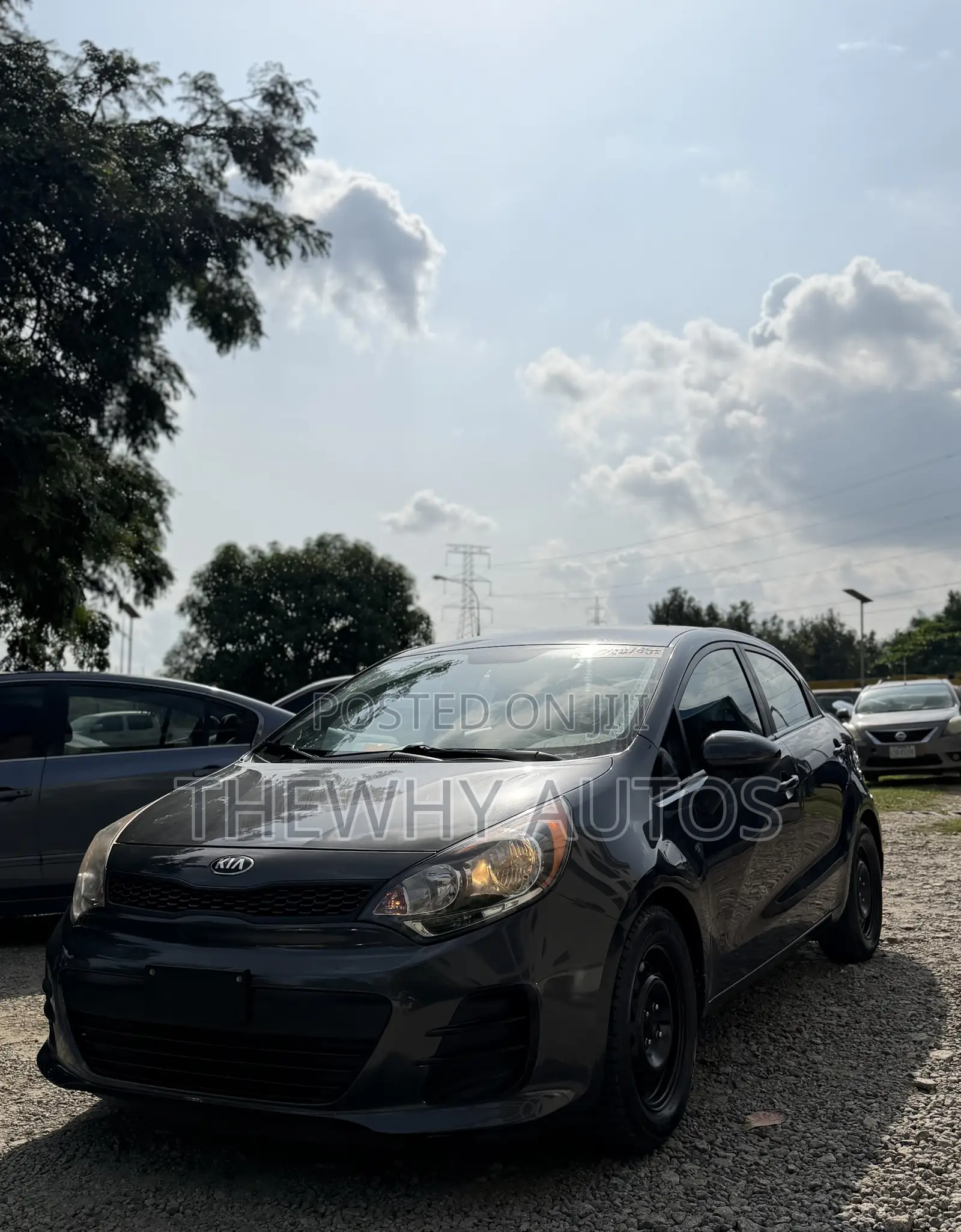 Kia Rio LX 4dr Hatchback (1.6L 4cyl 6A) 2016 Gray