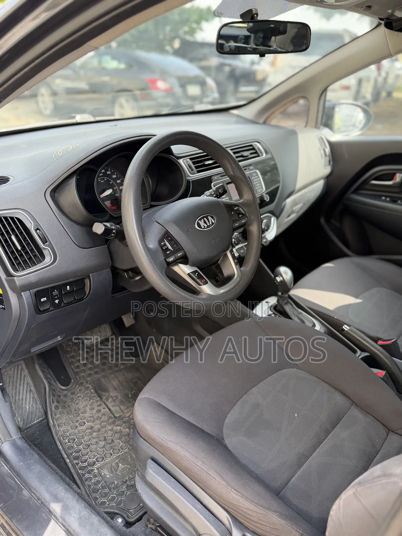 Kia Rio LX 4dr Hatchback (1.6L 4cyl 6A) 2016 Gray