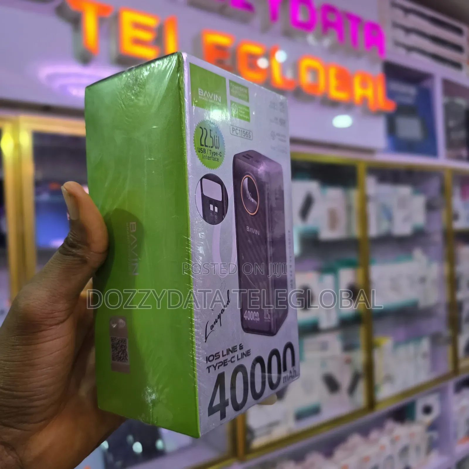 BAVIN 40000mah 22.5w PC1156S Powerbank
