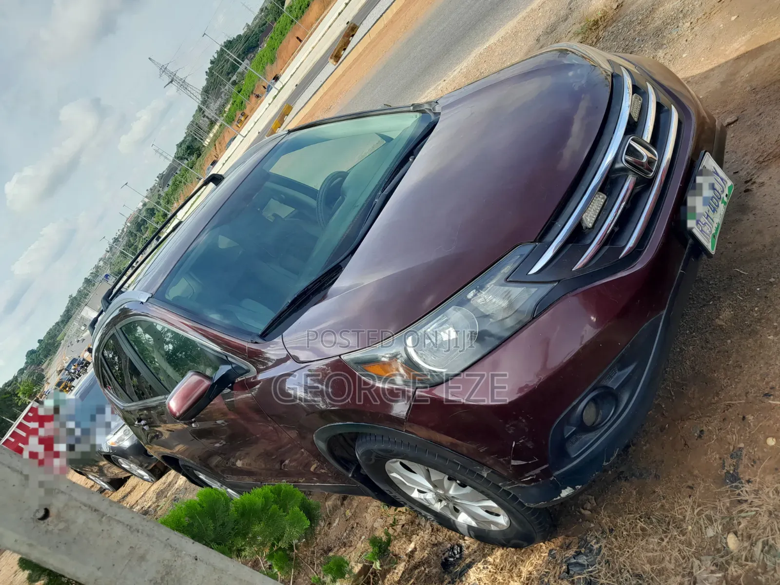 Honda CR-V 2008 Red