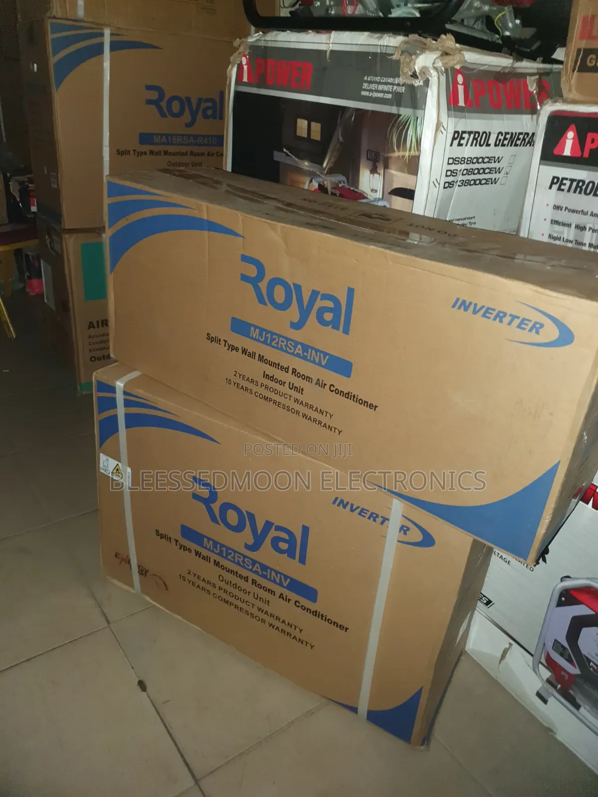 Royal Split Unit Inverter AC R32 With 10years Company Warranty