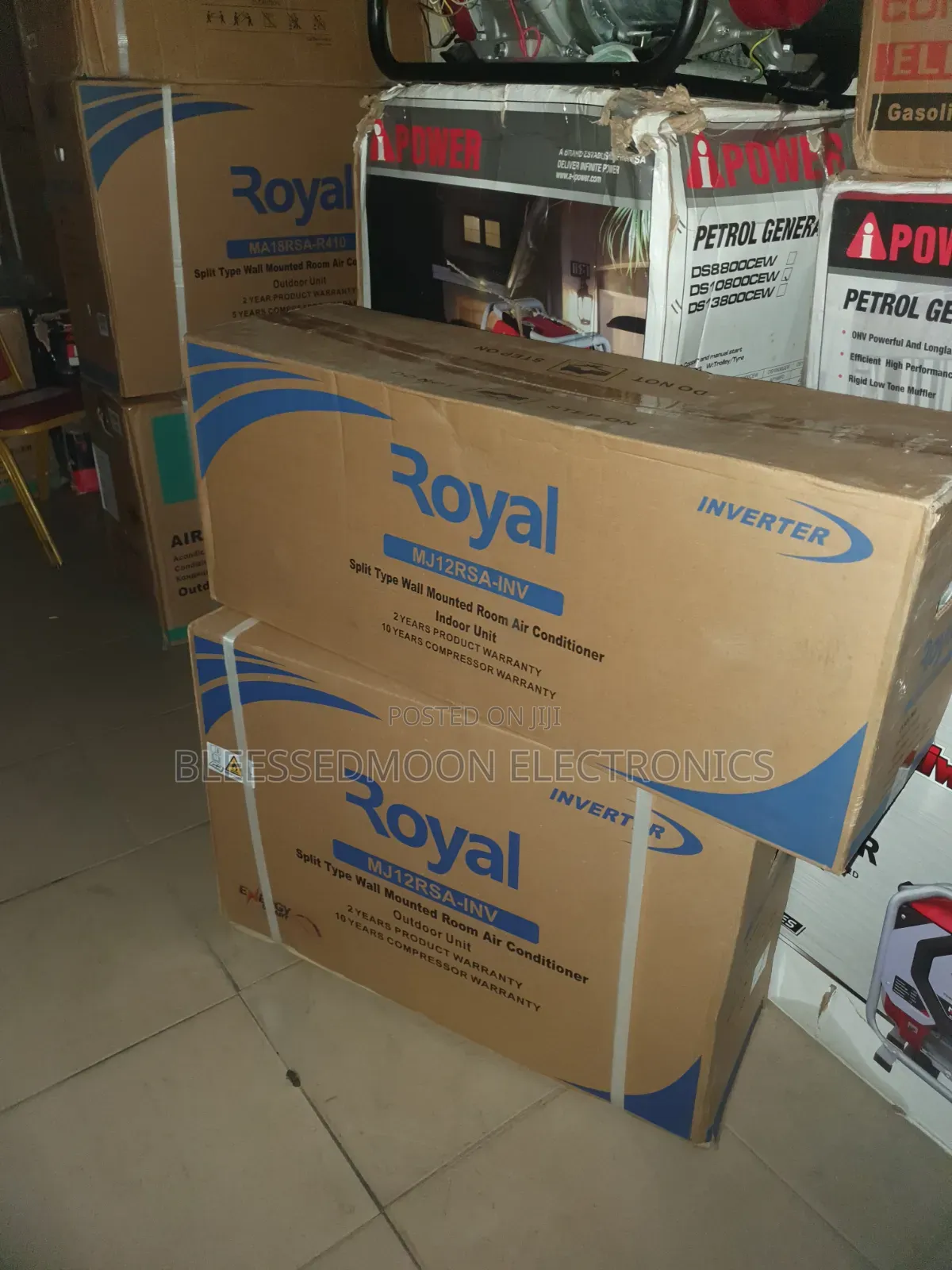 Royal Split Unit Inverter AC R32 With 10years Company Warranty
