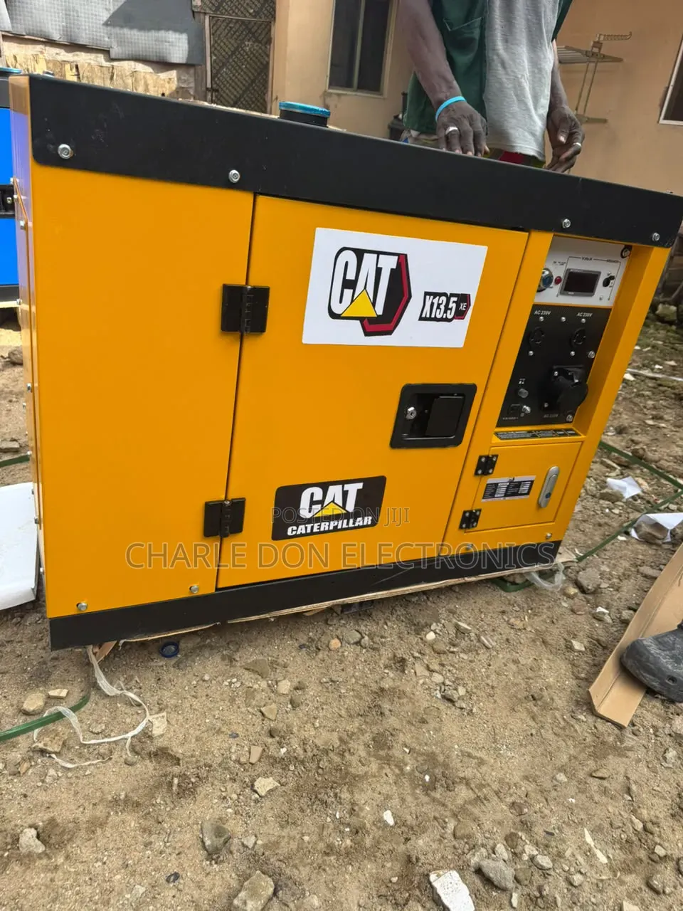 CAT 13.5kVA Three-Phase Diesel Soundproof Generator – Reliable Power