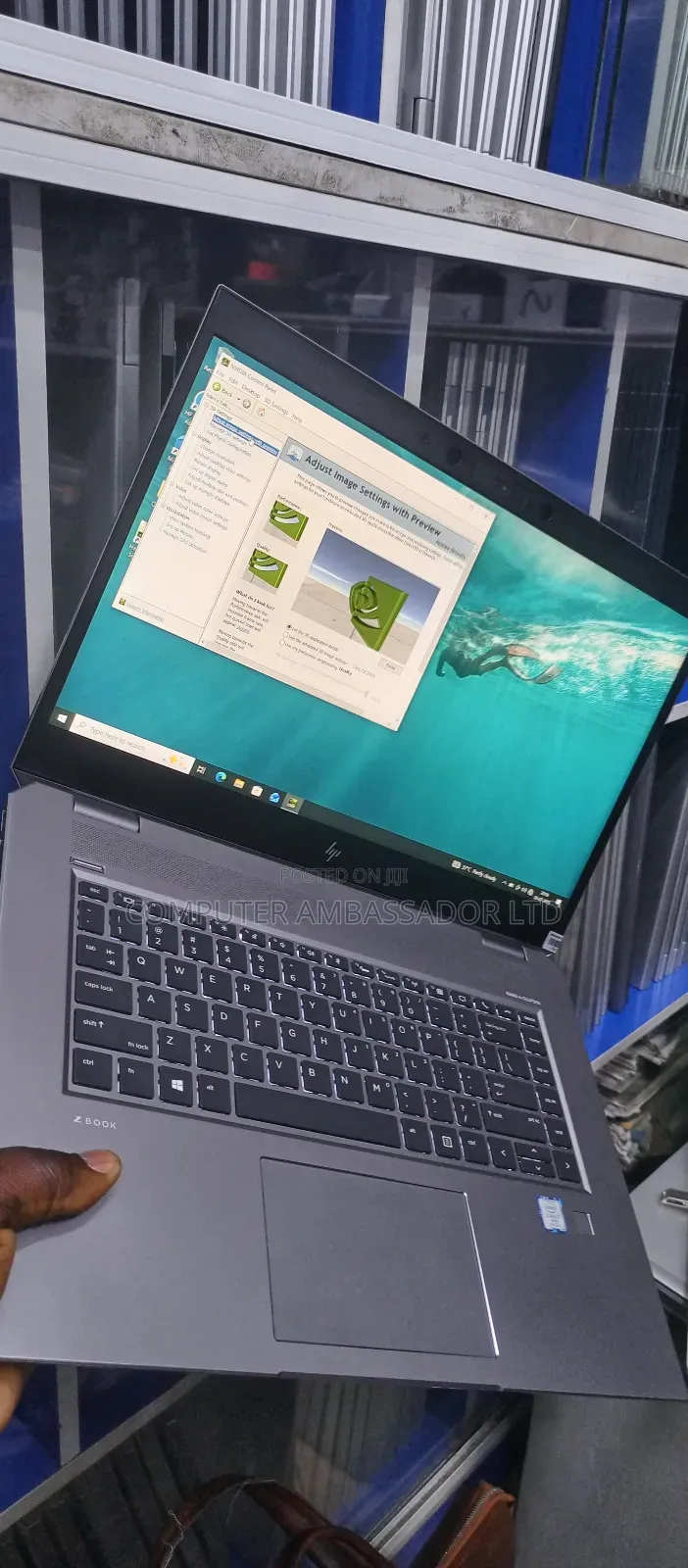Laptop HP ZBook Studio G5 16GB Intel Core i7 SSD 512GB