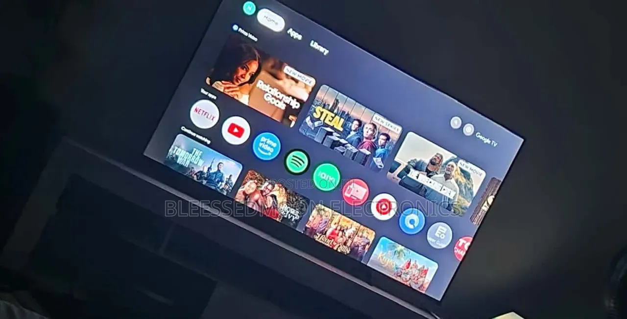 Hisense 65inches Qled Smart TV With Authomatic Voltage Regulator