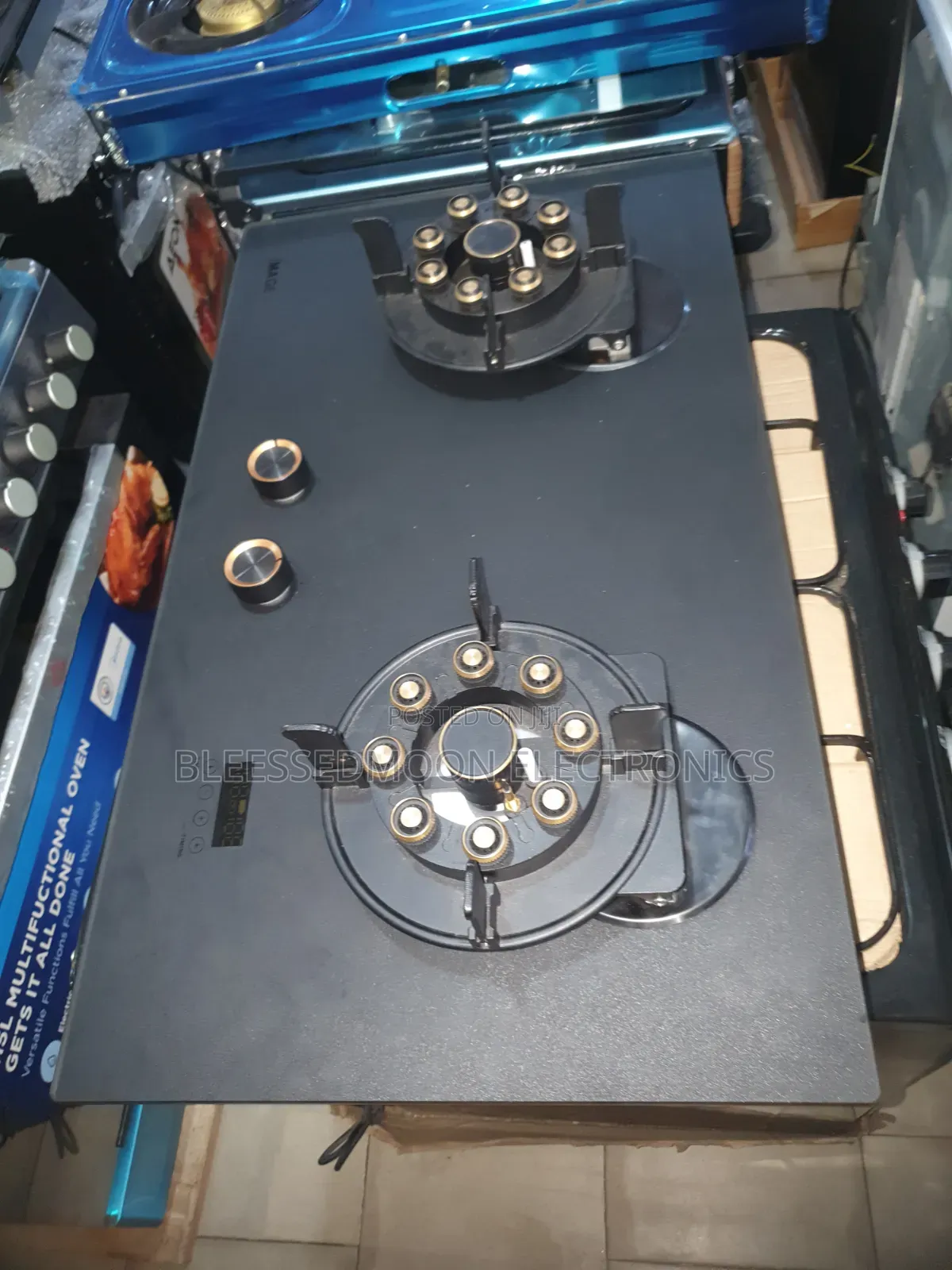 Image 2 Burners Blue Flame Gas Cooker 5 Years Warranty