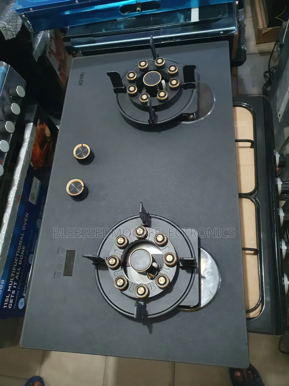 Image 2 Burners Blue Flame Gas Cooker 5 Years Warranty