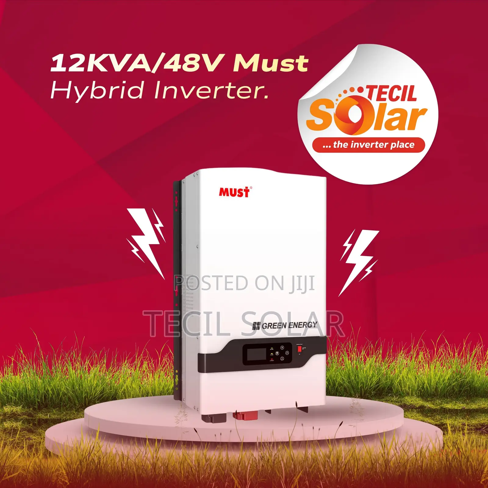12kva/48v Must Hybrid Inverter.