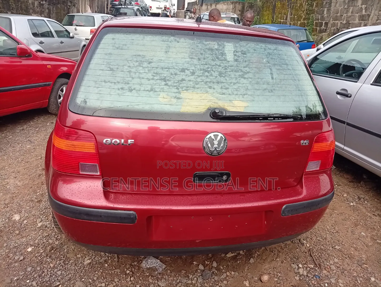 Volkswagen Golf 2003 Red
