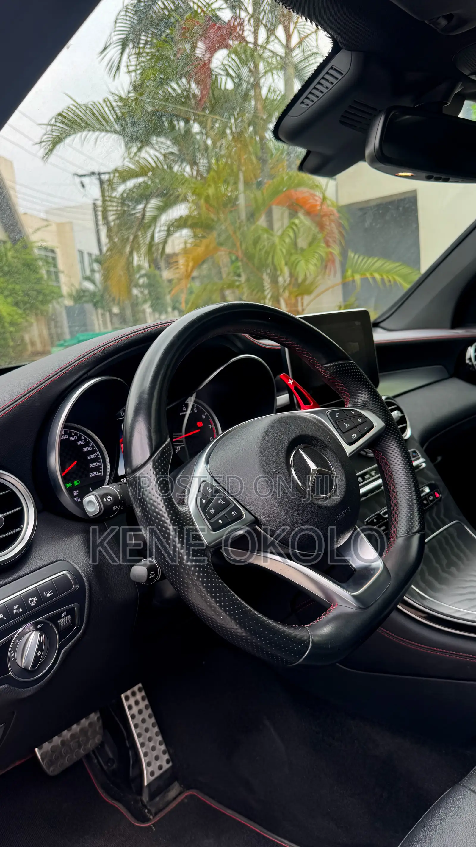 Mercedes-Benz GLC-Class 2018 Red