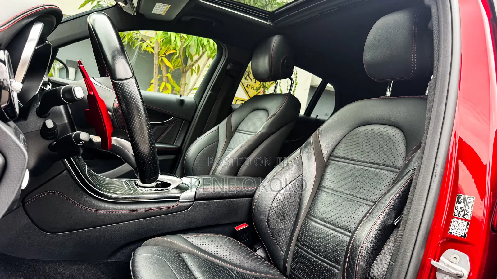 Mercedes-Benz GLC-Class 2018 Red
