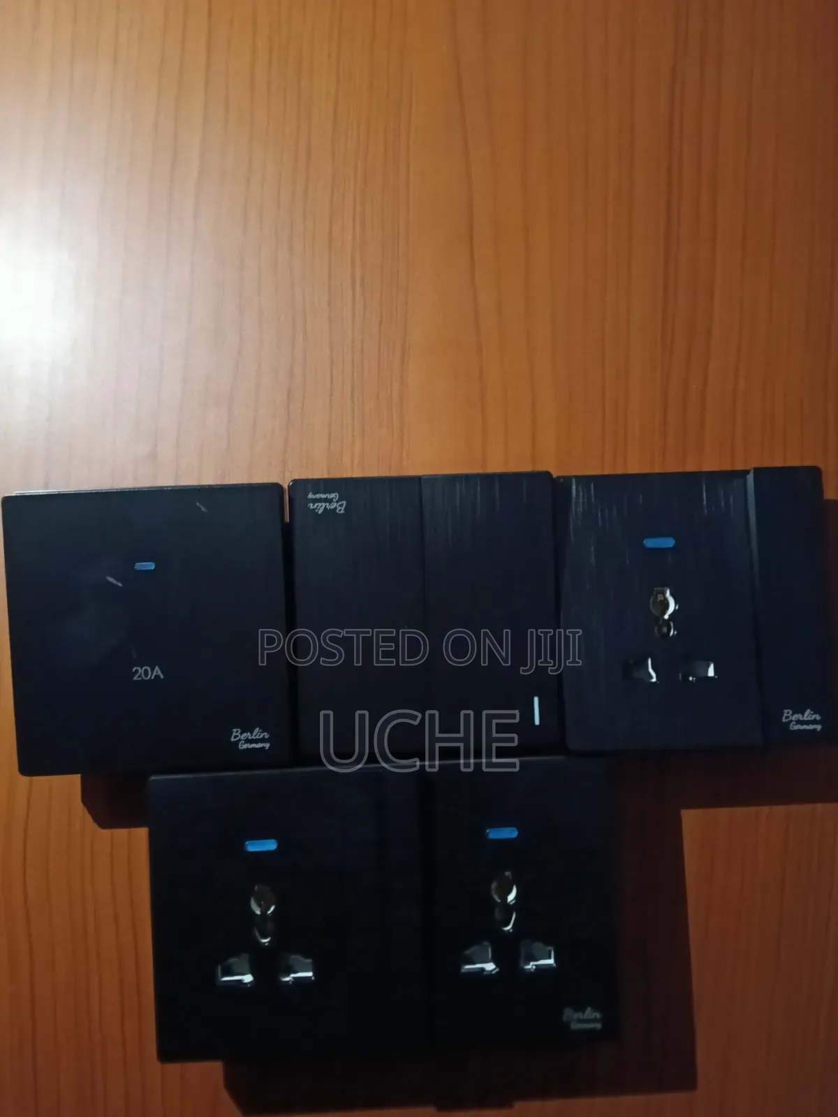 Bristol and Berlin Black Socket and Switches