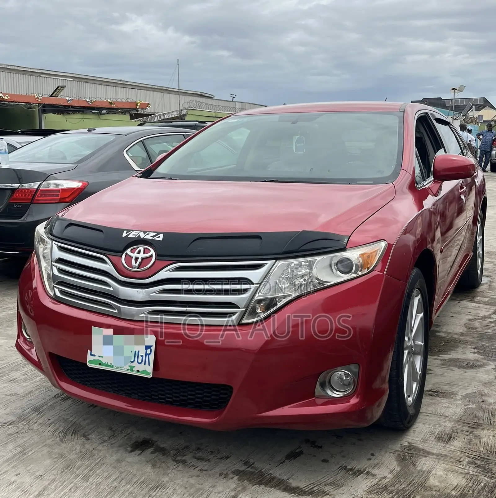 Toyota Venza LE 2012 Red