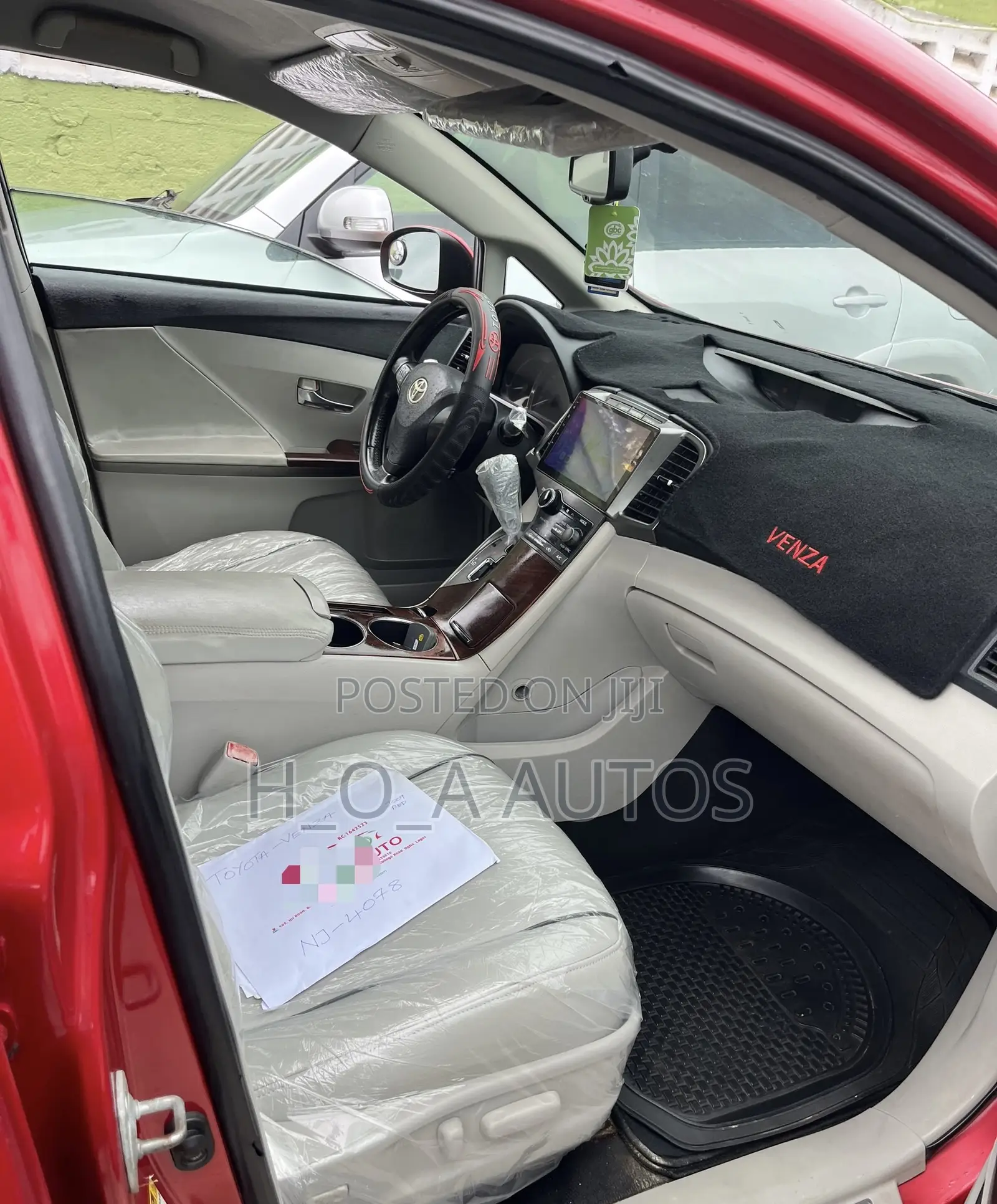 Toyota Venza LE 2012 Red