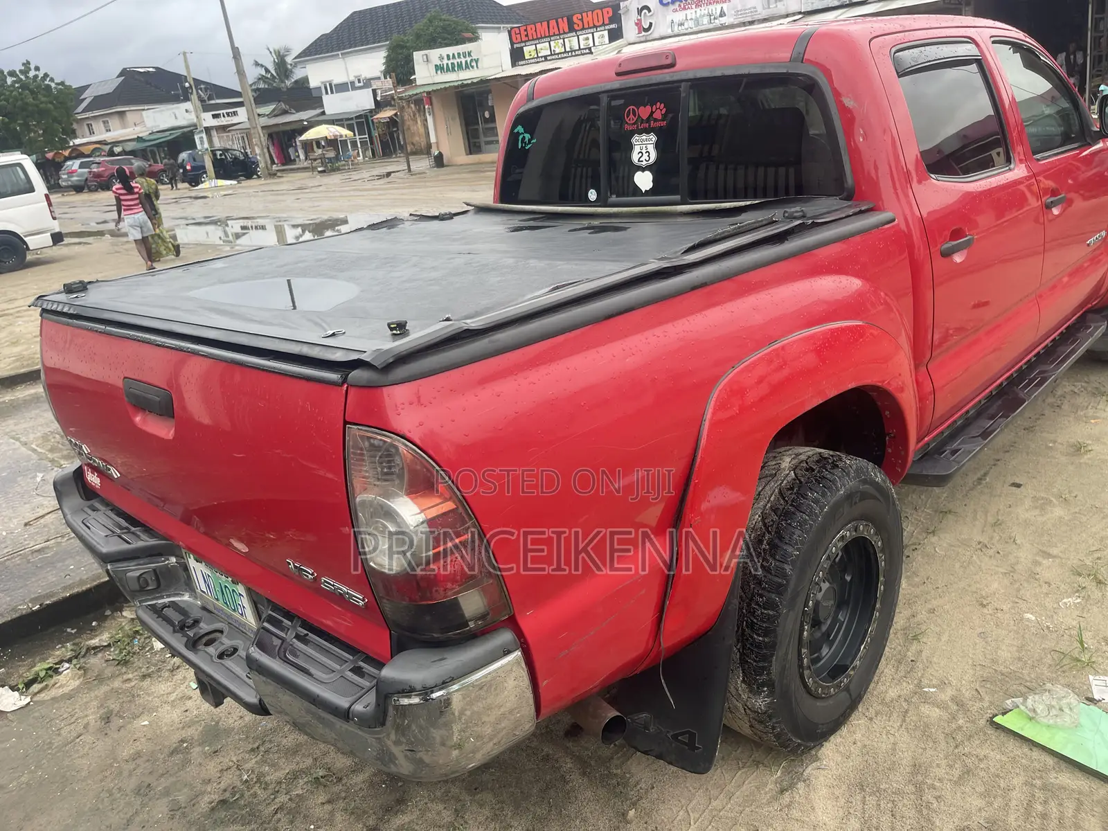 Toyota Tacoma 2012 Red