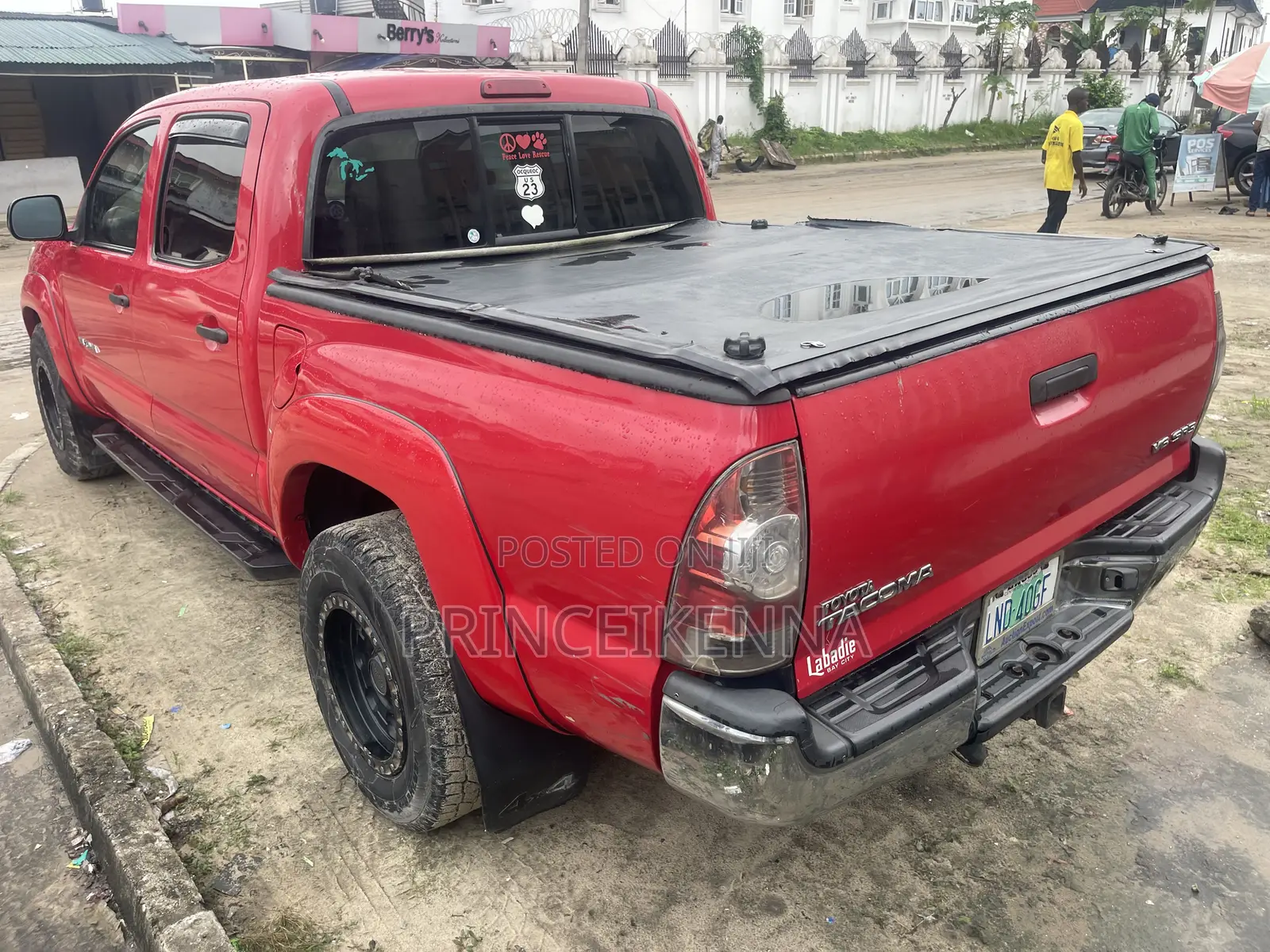 Toyota Tacoma 2012 Red
