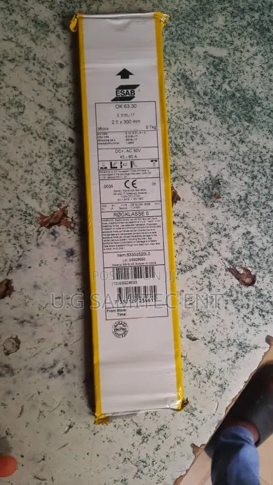 Ok 48:00 2.5mm E7018 Esab Vac Pac Carton