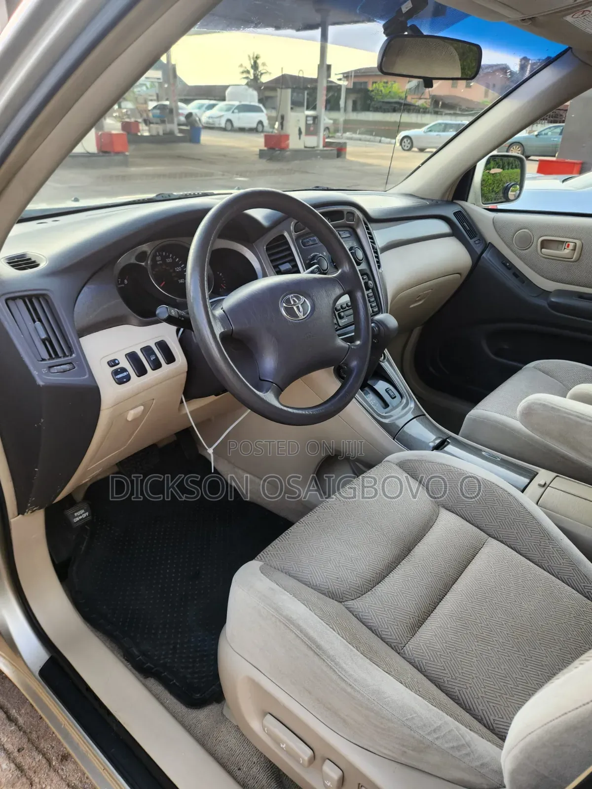 Toyota Highlander 2003 Gold