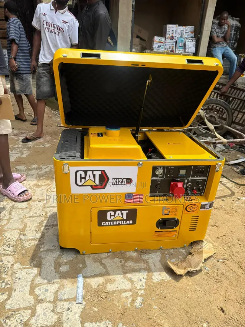 Reliable CAT 12.5kVA 3-Phase Soundproof Generator