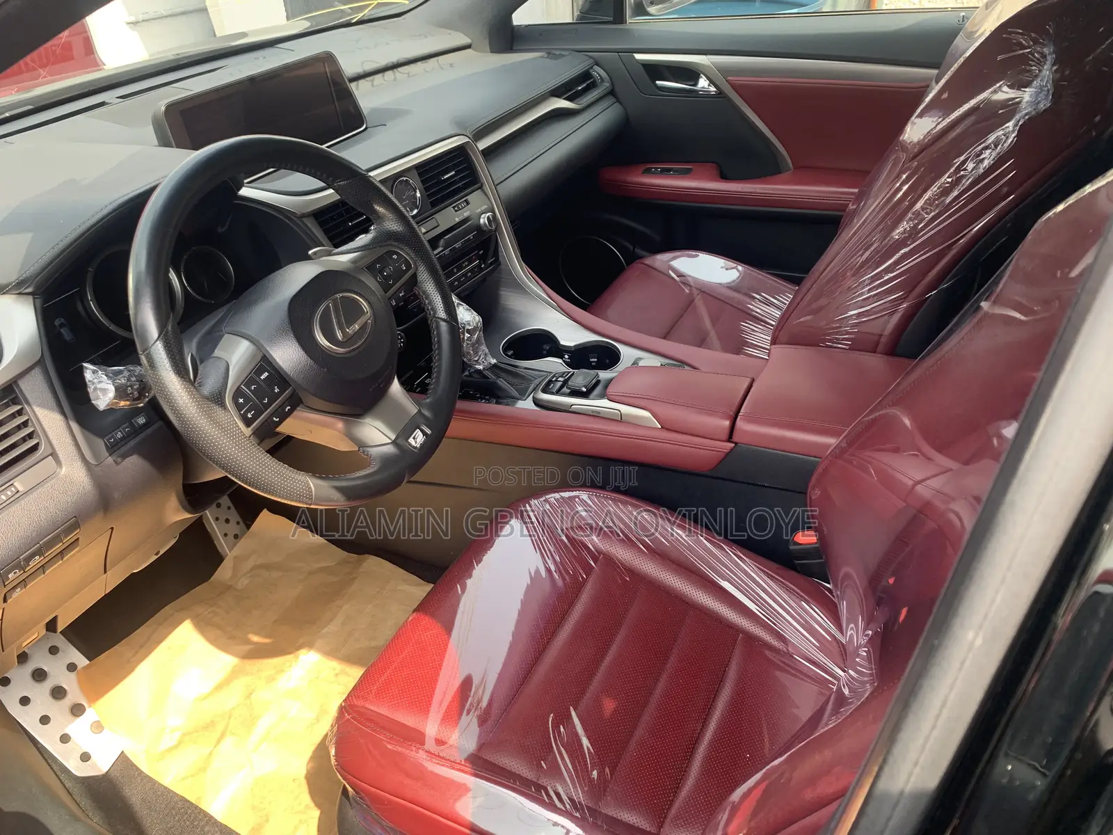 Lexus RX 350 F Sport AWD 2017 Black