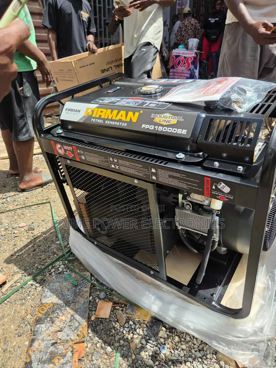 Heavy-Duty 14.5kVA Firman Generator – Fuel Efficient