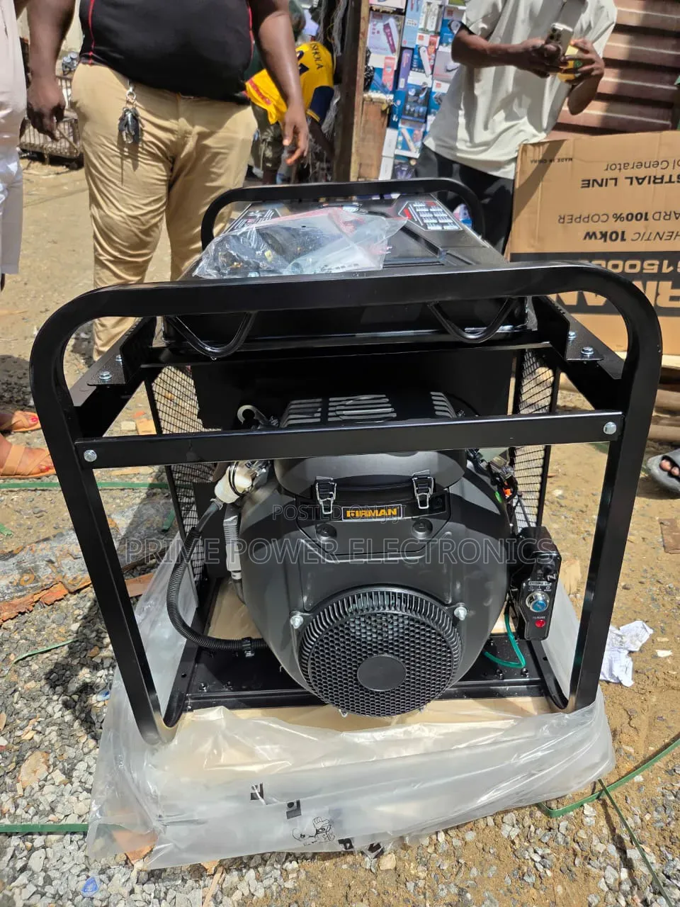 Heavy-Duty 14.5kVA Firman Generator – Fuel Efficient