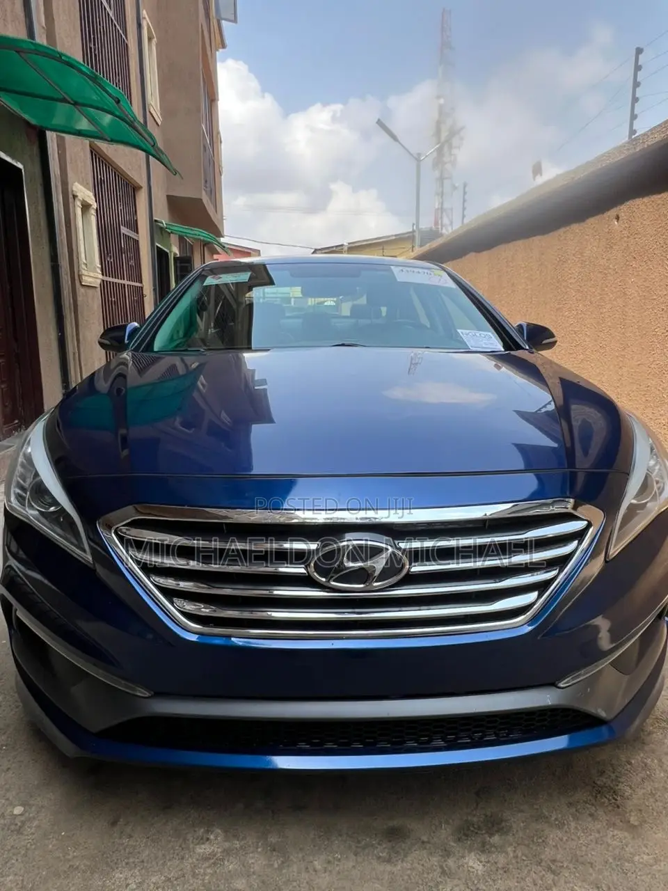 Hyundai Sonata Limited 4dr Sedan (2.4L 4cyl 6A) 2015 Blue