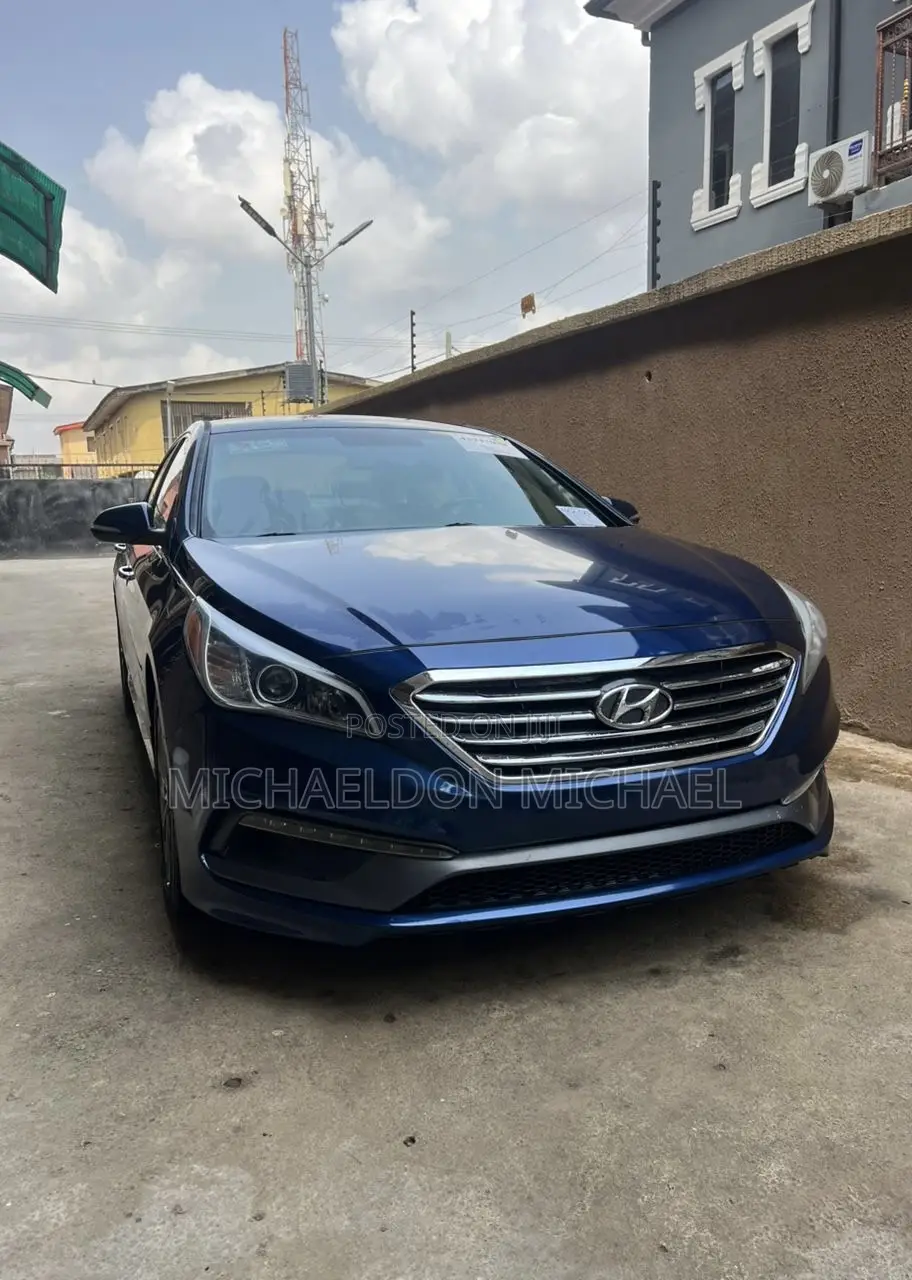 Hyundai Sonata Limited 4dr Sedan (2.4L 4cyl 6A) 2015 Blue
