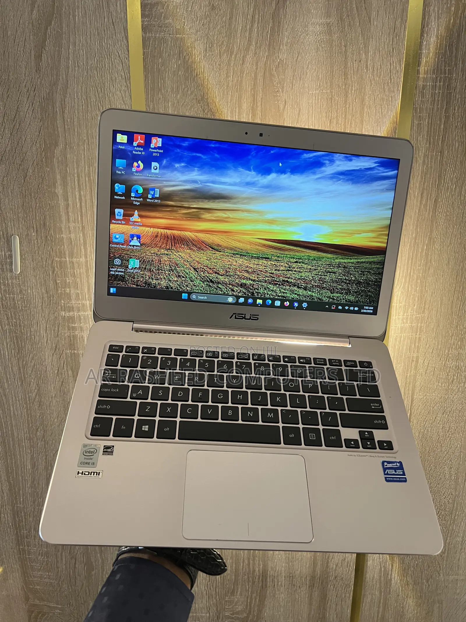 Laptop Asus ZenBook 13 UX331UN 8GB Intel Core i5 SSD 256GB