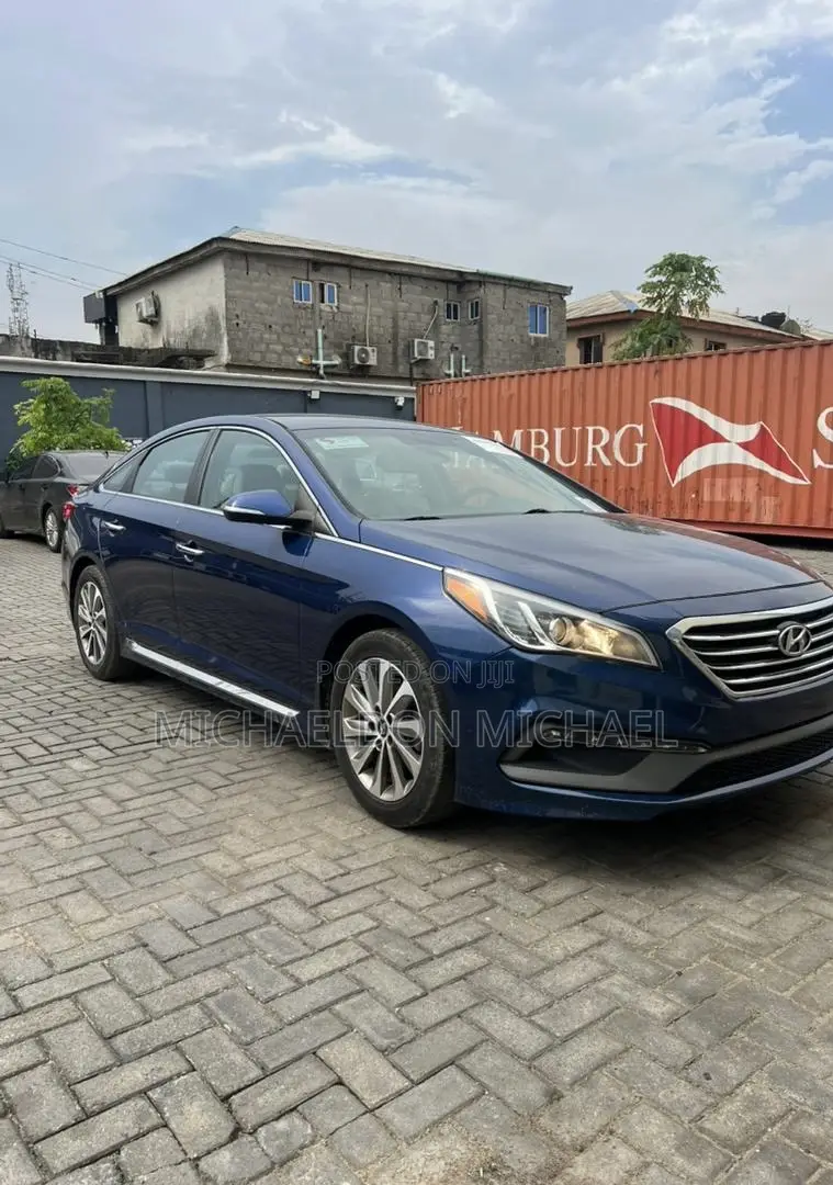 Hyundai Sonata Limited 4dr Sedan (2.4L 4cyl 6A) 2015 Blue