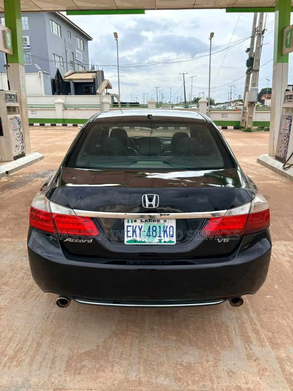 Honda Accord EX-L V-6 4dr Sedan (3.5L 6cyl 6A) 2014 Black