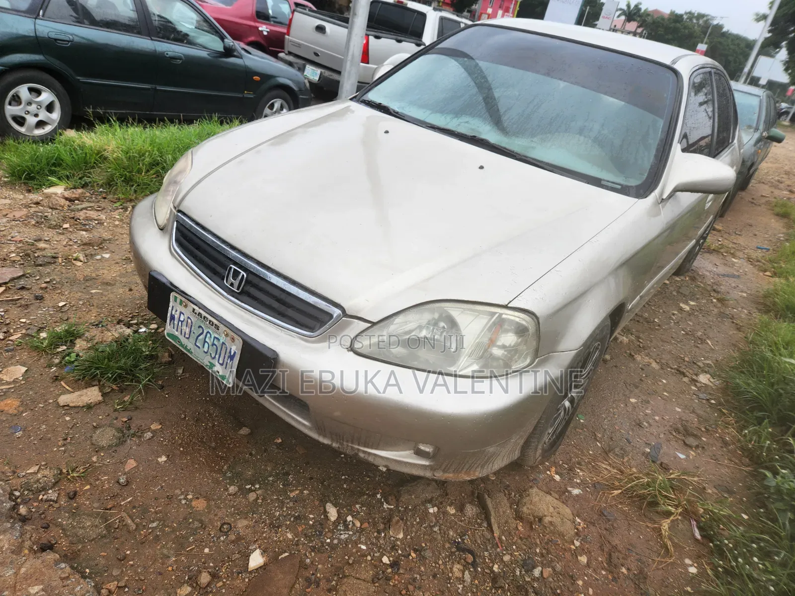 Honda Civic 2002 Gold
