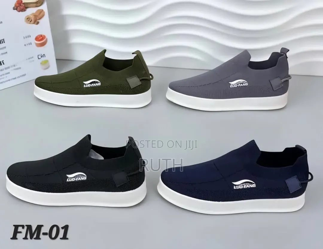 Men's Lightweight Breathable Slip-on Casual Sneakers