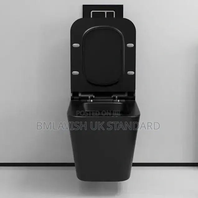 Ideal Standard Black Wall Hung Water Closet