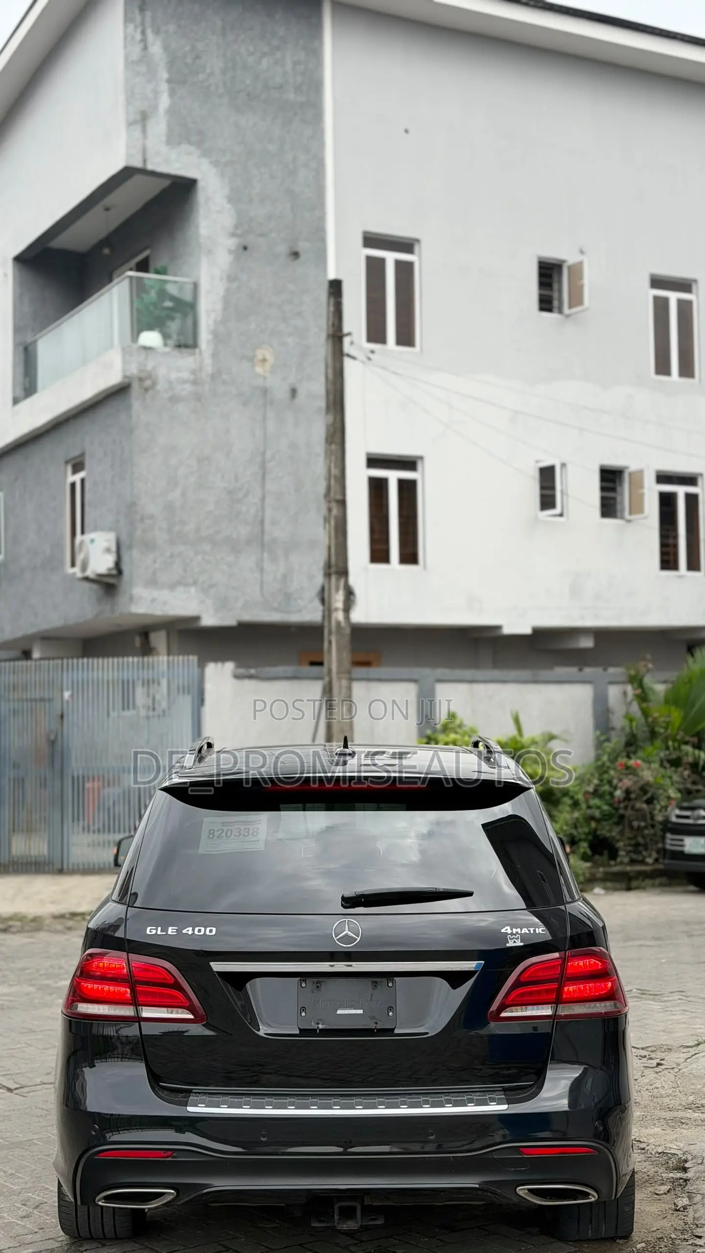 Mercedes-Benz GLE-Class GLE 400 4MATIC 2017 Black