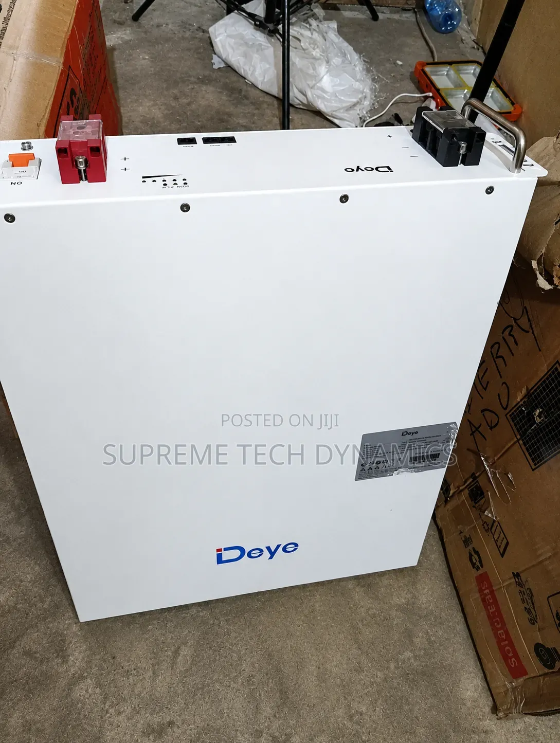 Deye 5kw 48v Lithium Battery (2 Months Used)