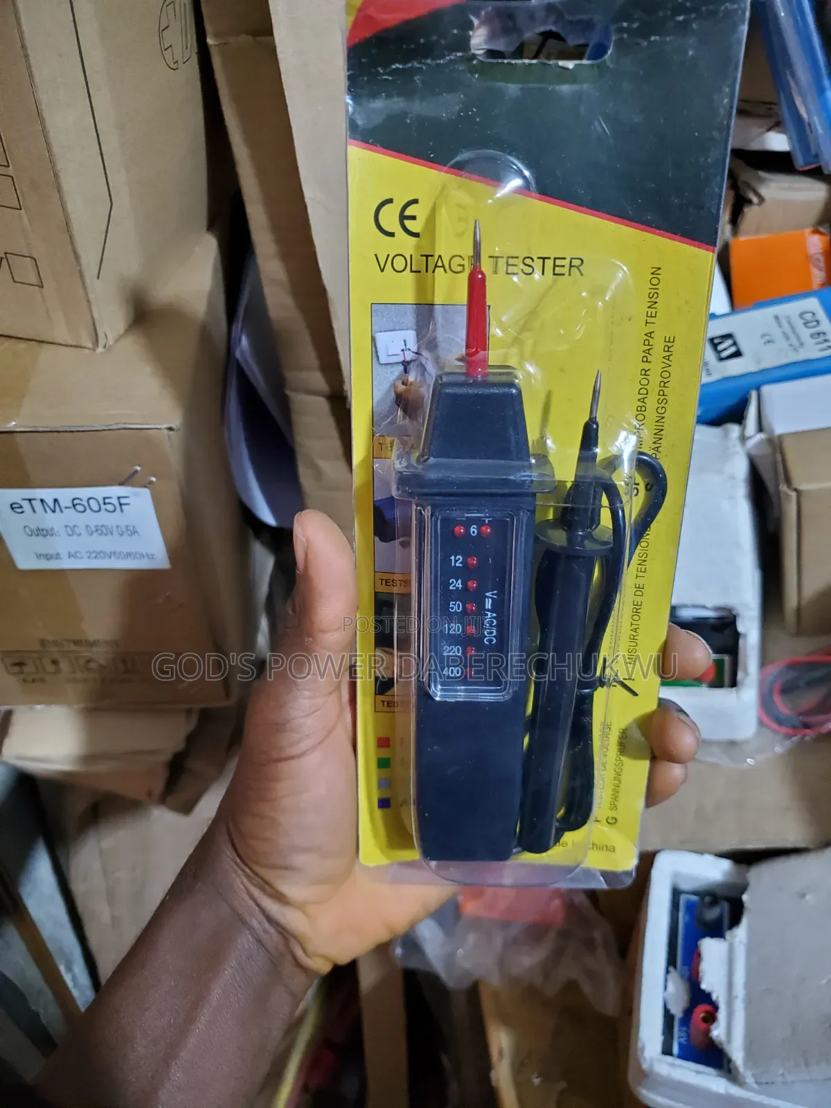 /DC Digital or LED Display Voltage Tester Pen