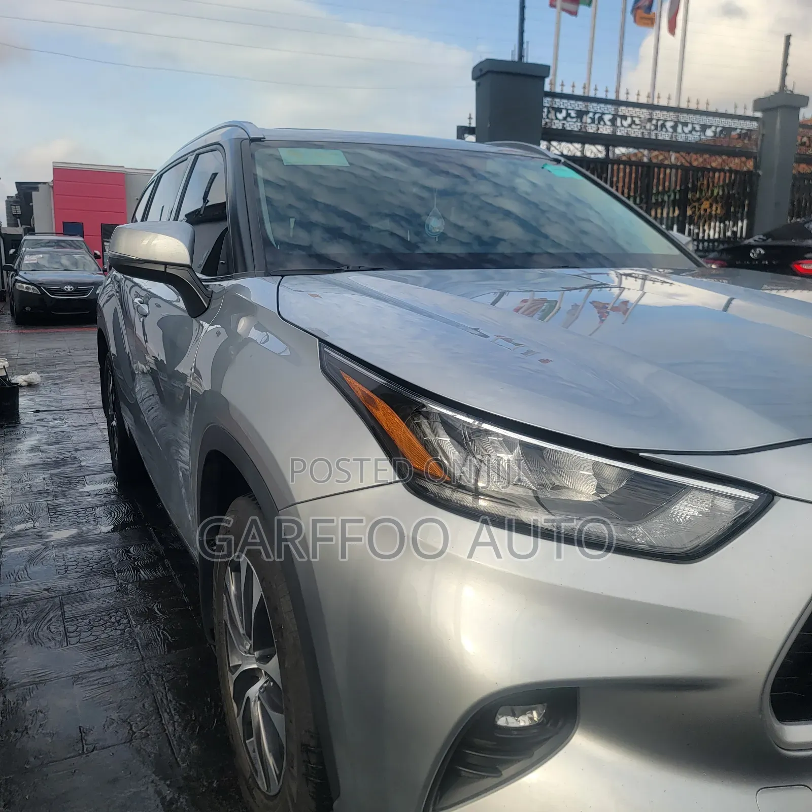 Toyota Highlander 2021 Gray