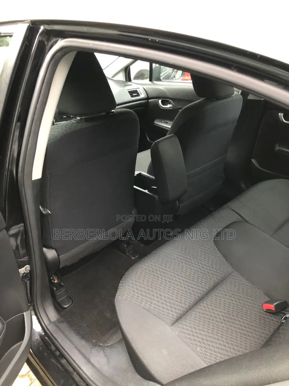 Honda Civic LX 4dr Sedan (1.8L 4cyl CVT) 2015 Black