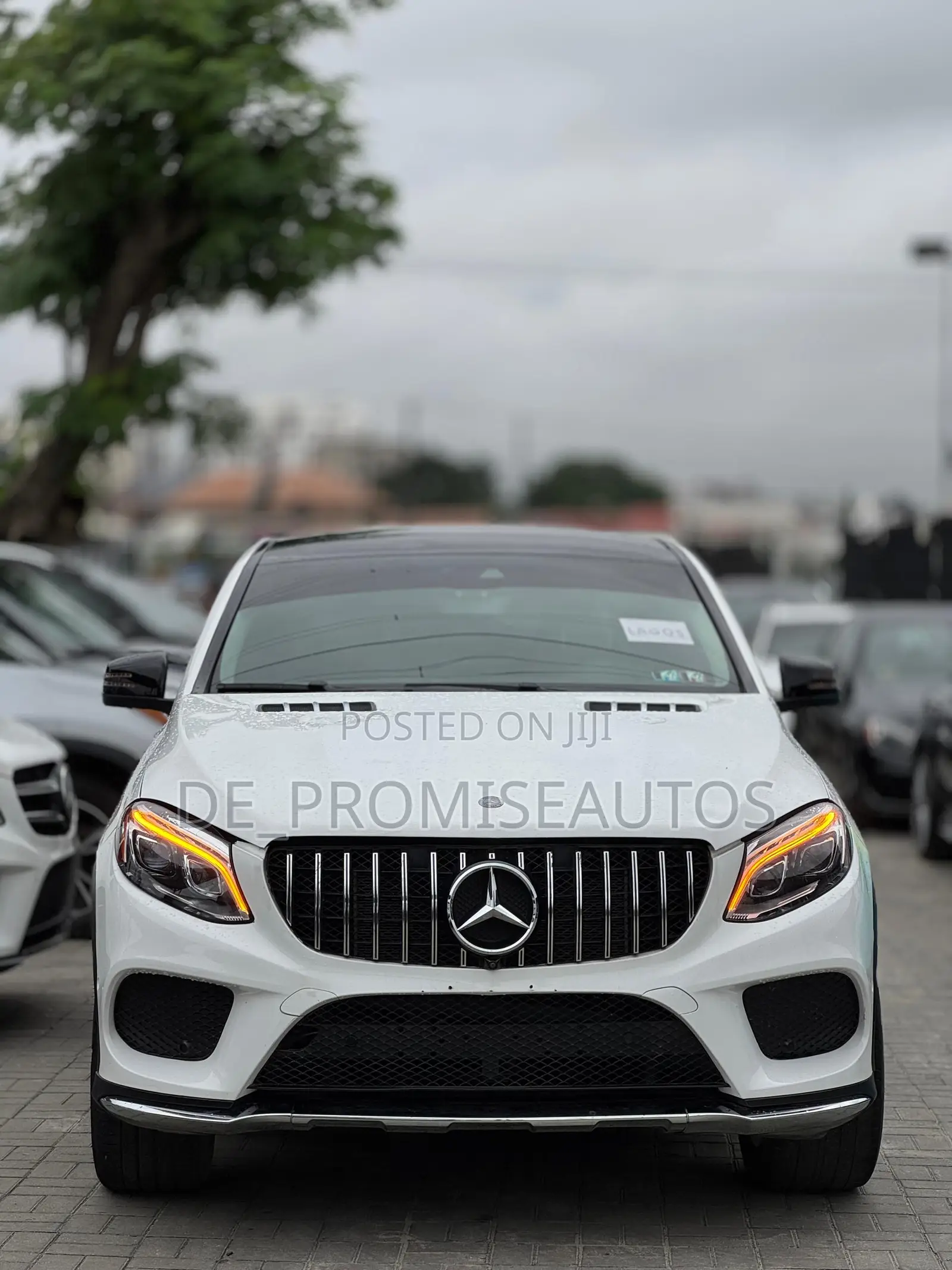Mercedes-Benz GLE-Class AMG GLE 43 4MATIC 2017 White