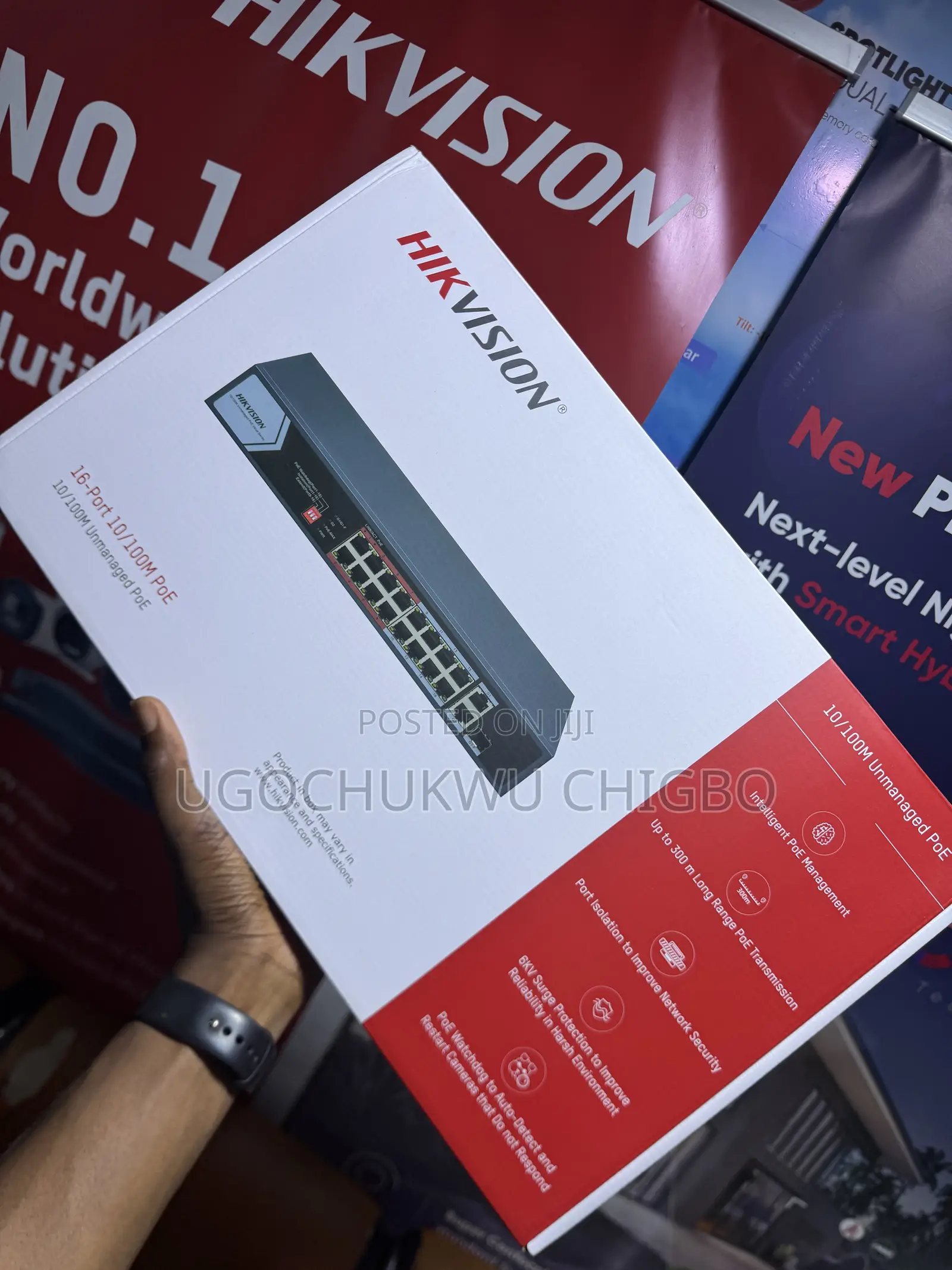 Hikvision 16 Port 10/100m Poe DS-3E0318P-E/M(C)