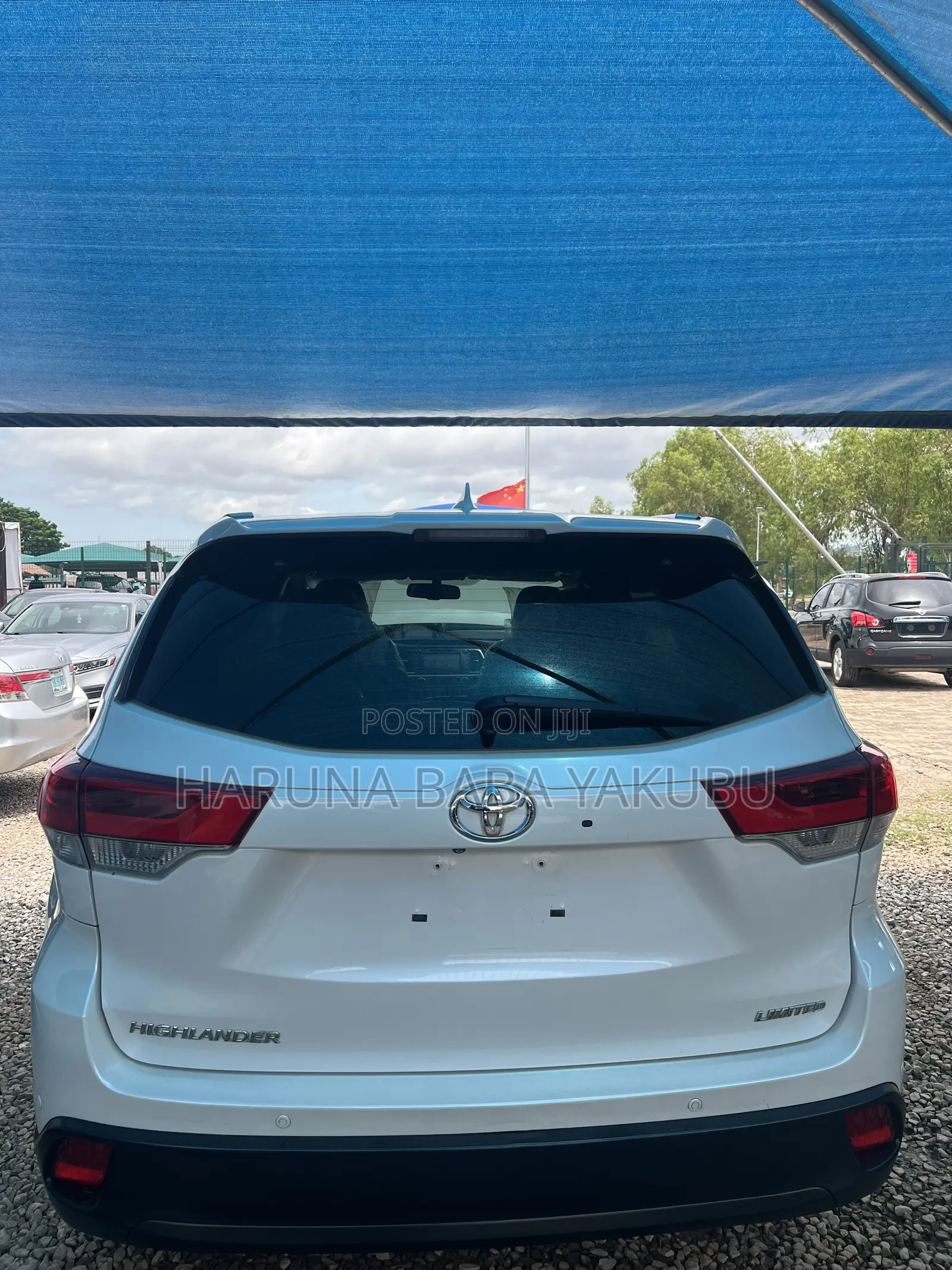 Toyota Highlander Limited 4x4 V6 (3.5L 6cyl 8A) 2018 White