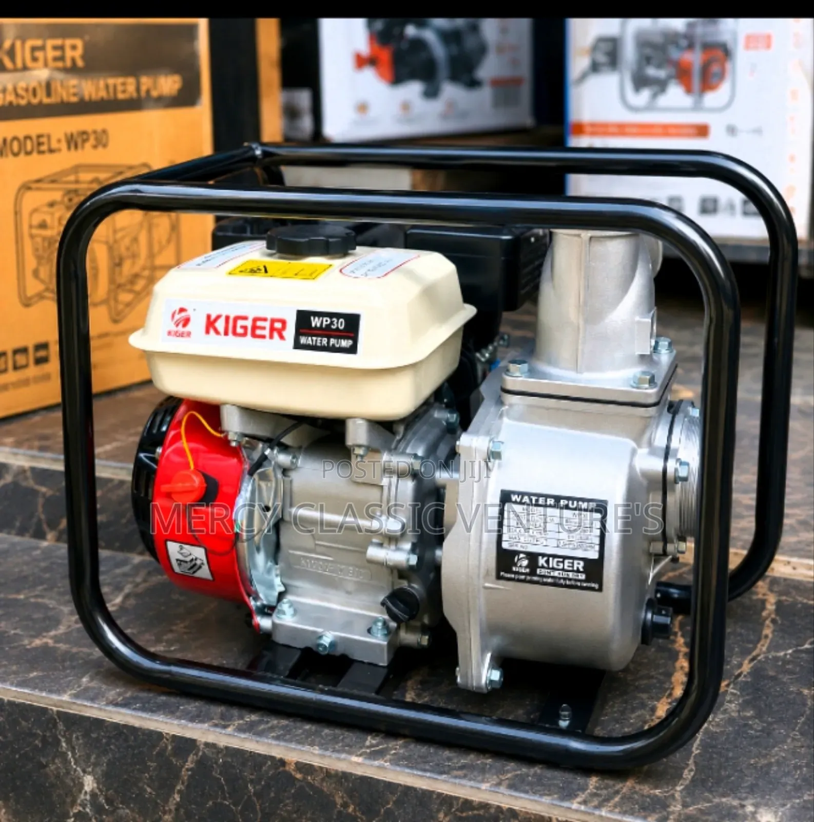 KIGER WP30 3-Inch Petrol Water Pump – High-Performance Irrigation