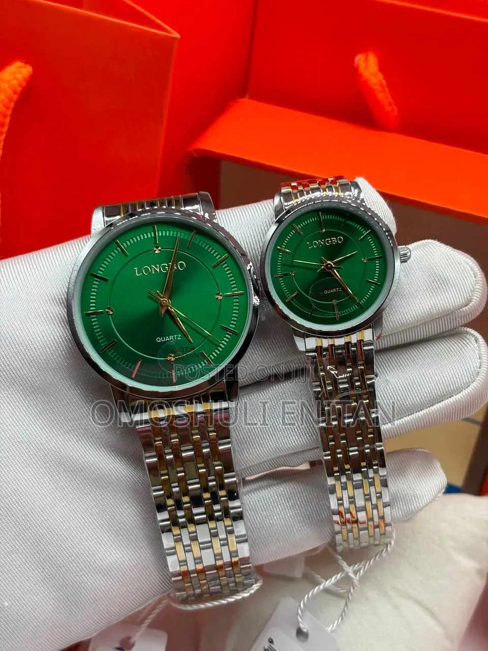 Longbo Chain Couple Watch(2 in 1)