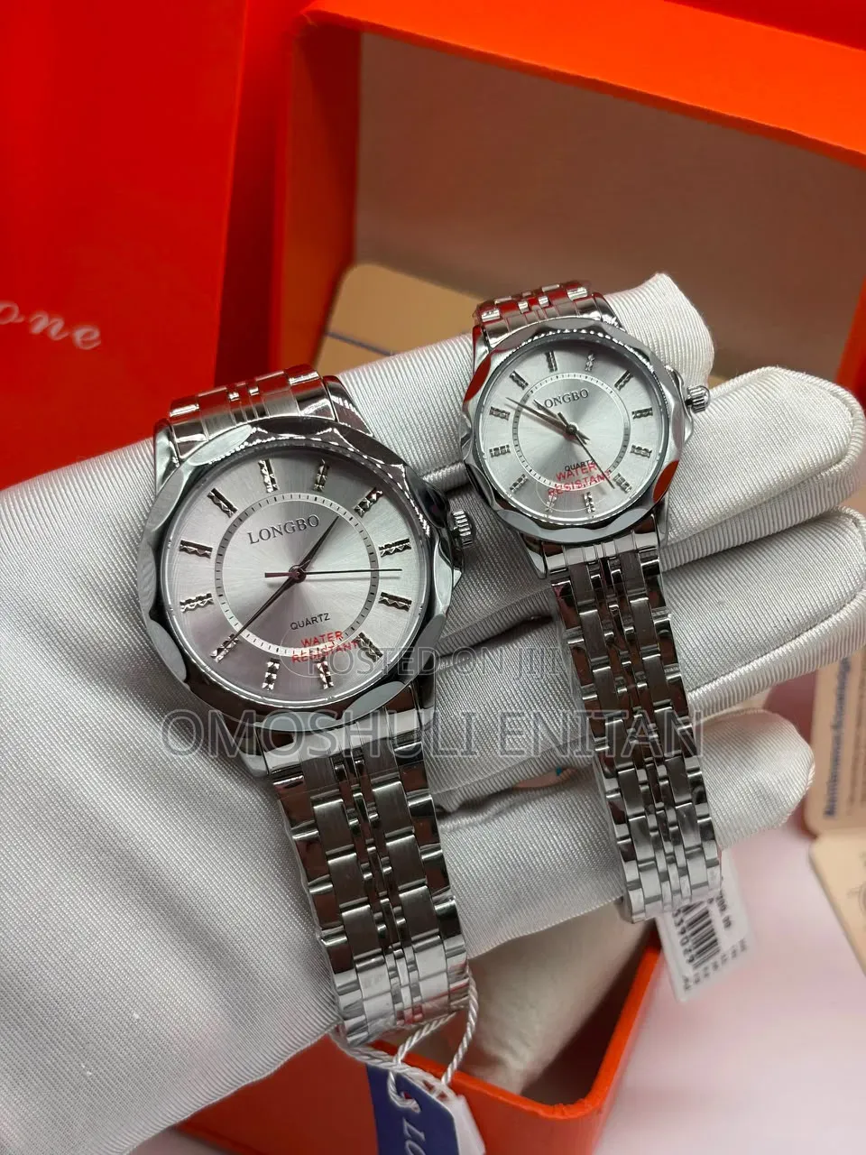 Longbo Chain Couple Watch(2 in 1)
