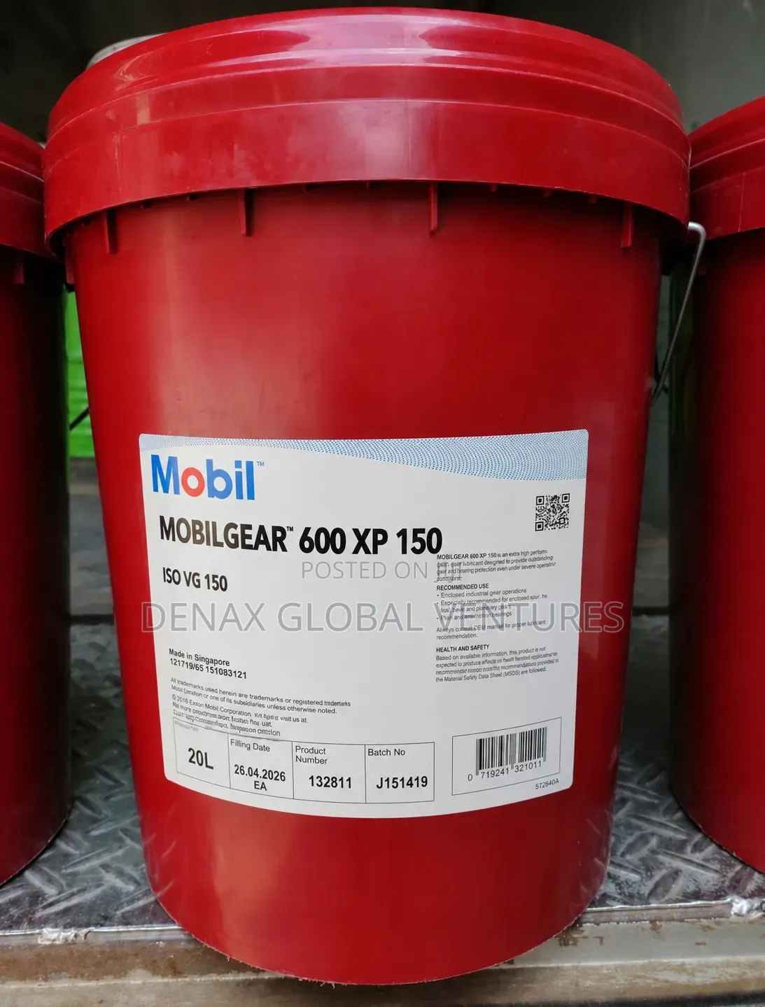 Mobil Gear 600 Xp 150 20l Gear Oil