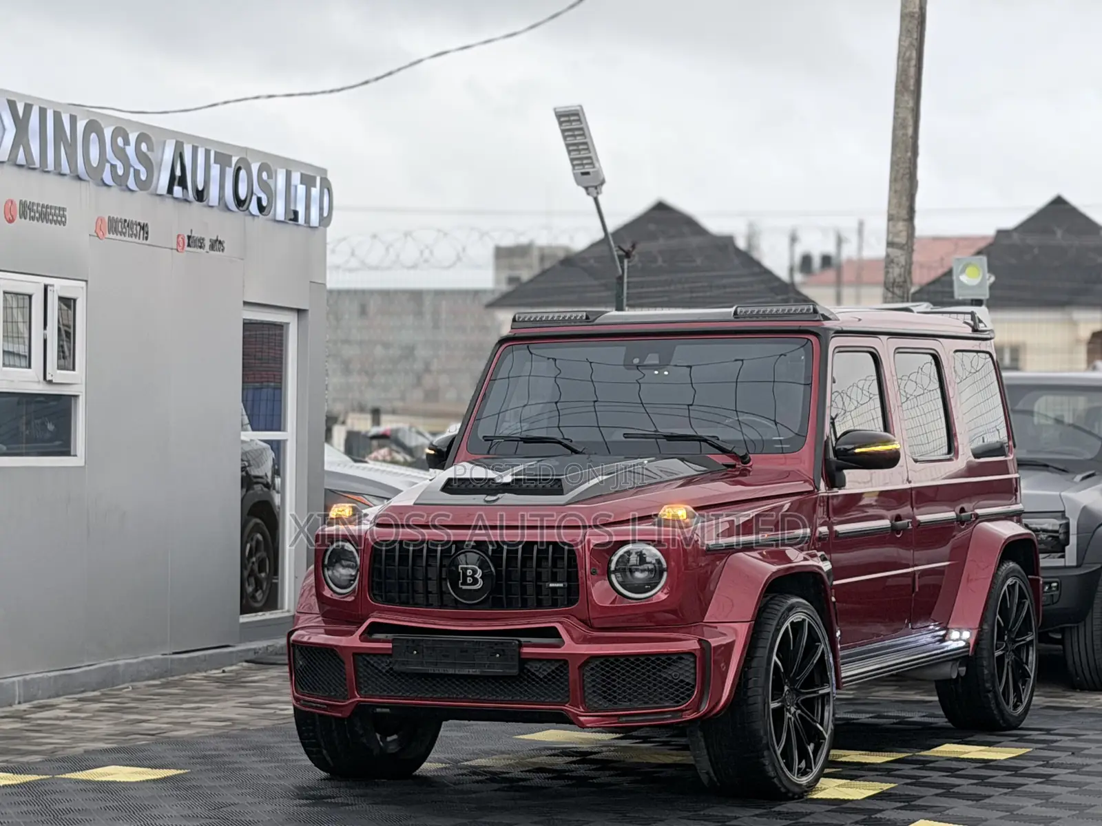 Mercedes-Benz G-Class G63 AMG Brabus G700 2022 Red